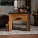 Vintage Farmhouse Style Solid Wood Rectangular Living Room Coffee Table