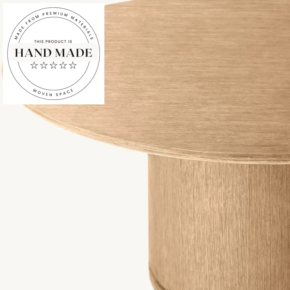 Vintage Round Oak Wood 6 Seater Extendable American Country Dining Table