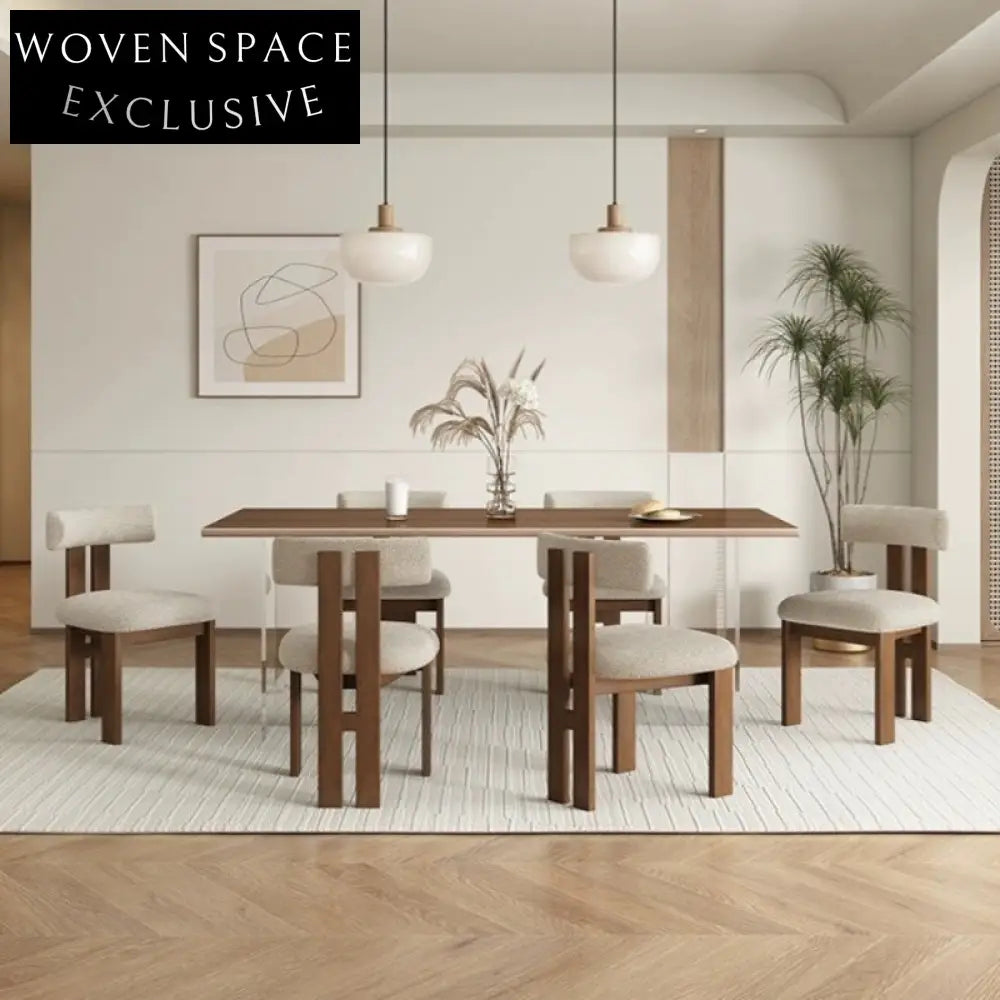 Vintage solid wood dining chair French