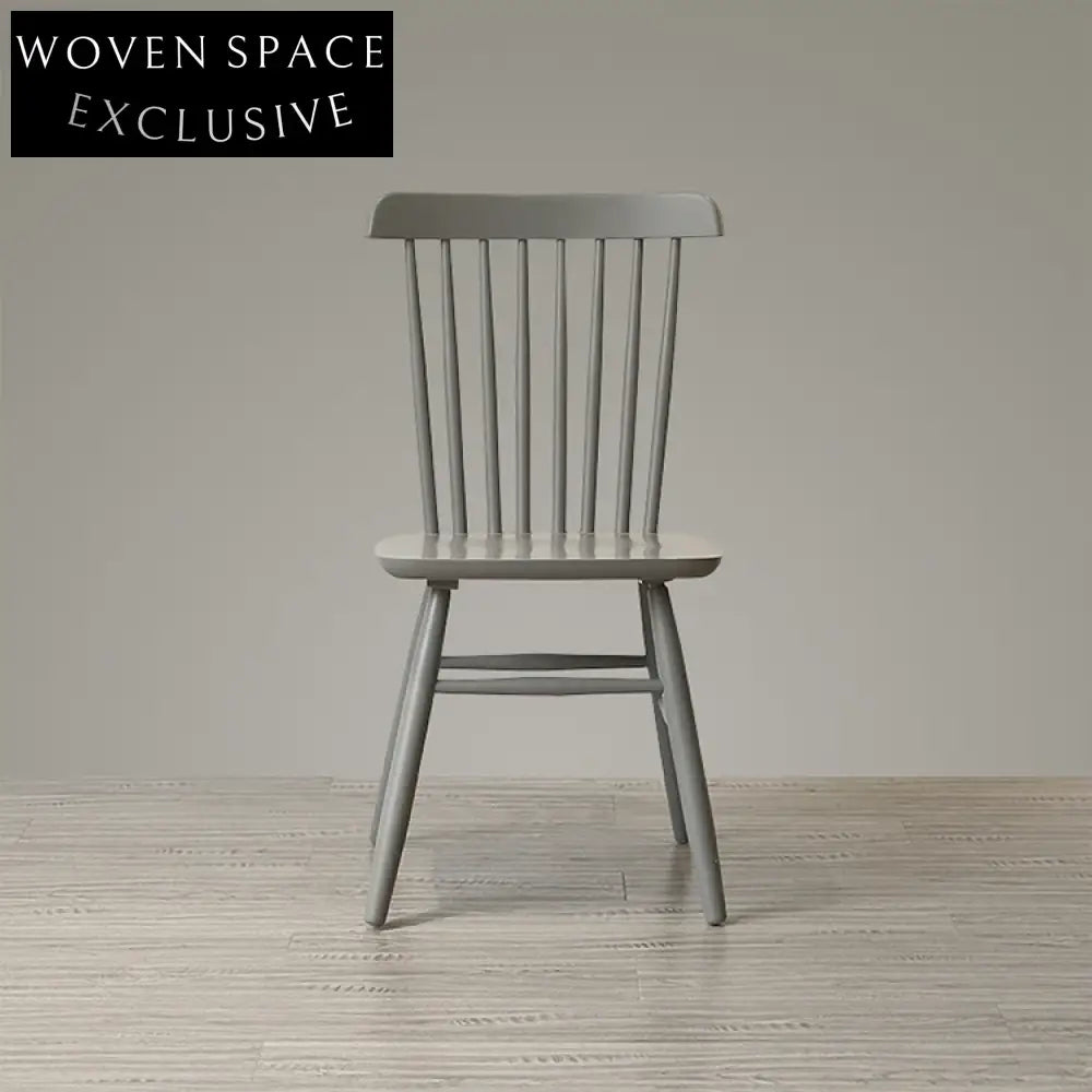 Vintage Solid Wood Windsor High Back Dining Chair for Restaurants & Homes