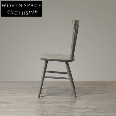 Vintage Solid Wood Windsor High Back Dining Chair for Restaurants & Homes