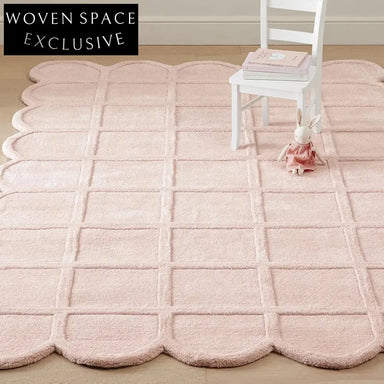 Vintage Striped Polyester Fiber Area Rug for Living Room