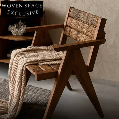 Viola Antique Style Teak Dining Table Chair