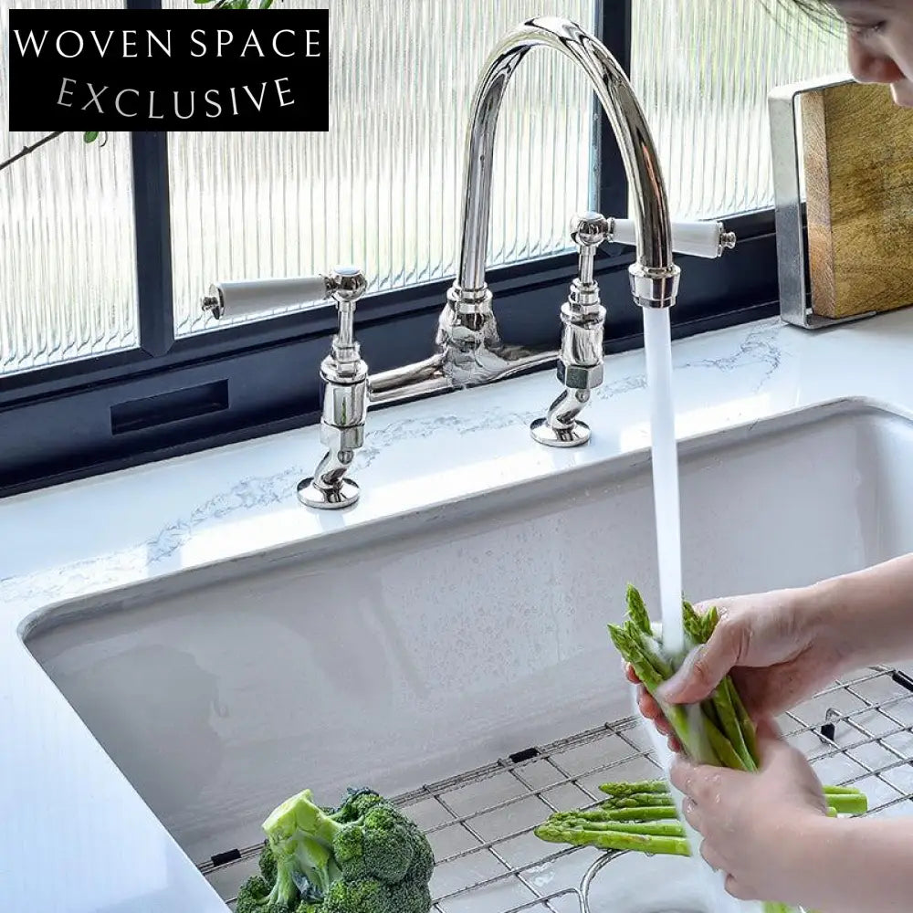 Viole Ceramic Kitchen Sink Set