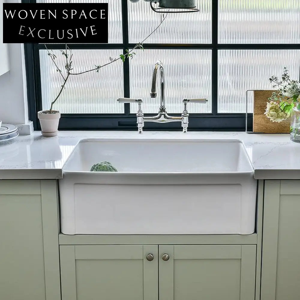 Viole Ceramic Kitchen Sink Set