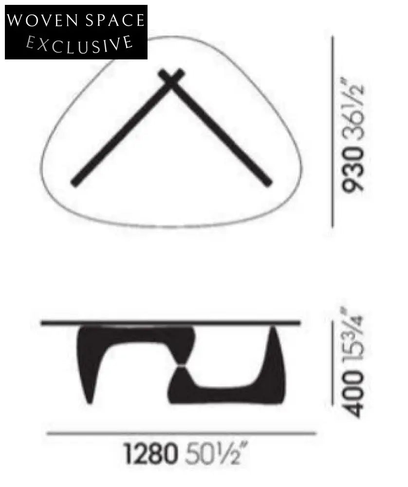 Vitra Coffee Table: VCT by Isamu Noguchi