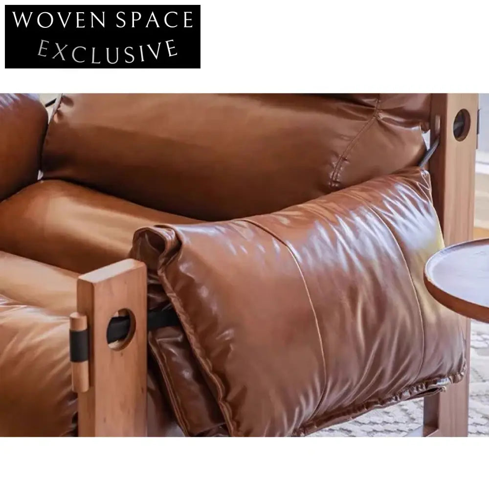 Wabi Sabi Ash Wood Upholstered Elegant Leisure Dining Chair