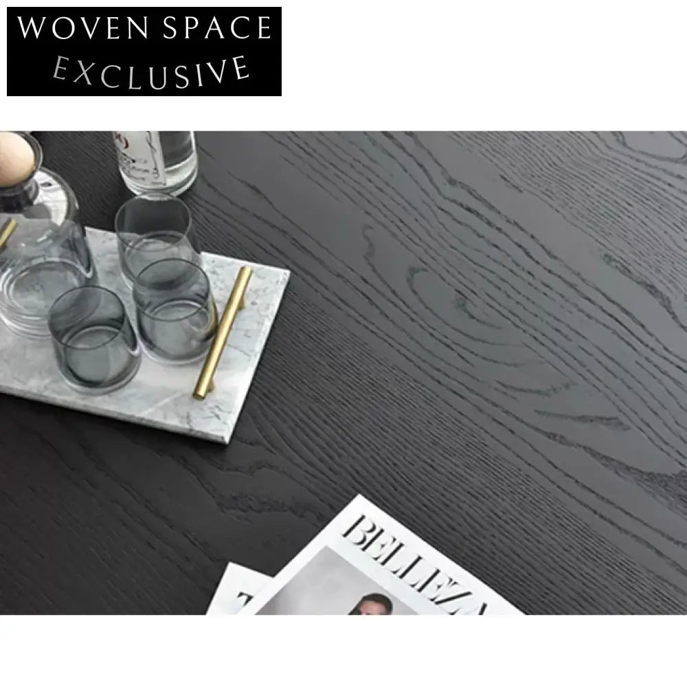Wabi-Sabi French Style Solid Wood Waterproof Handmade Dining Table