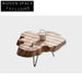 Wabi Sabi Handmade Irregular Natural Solid Wood Coffee Table