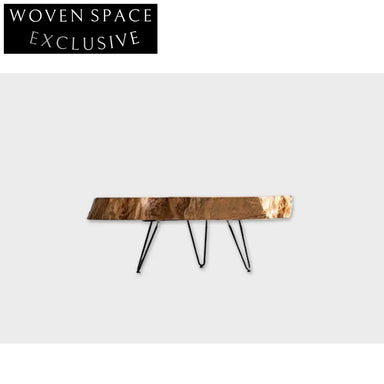 Wabi Sabi Handmade Irregular Natural Solid Wood Coffee Table