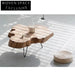 Wabi Sabi Handmade Irregular Natural Solid Wood Coffee Table