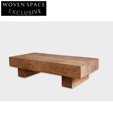 Wabi Sabi Low Tatami Handmade Solid Wood Eco-Friendly Coffee Table