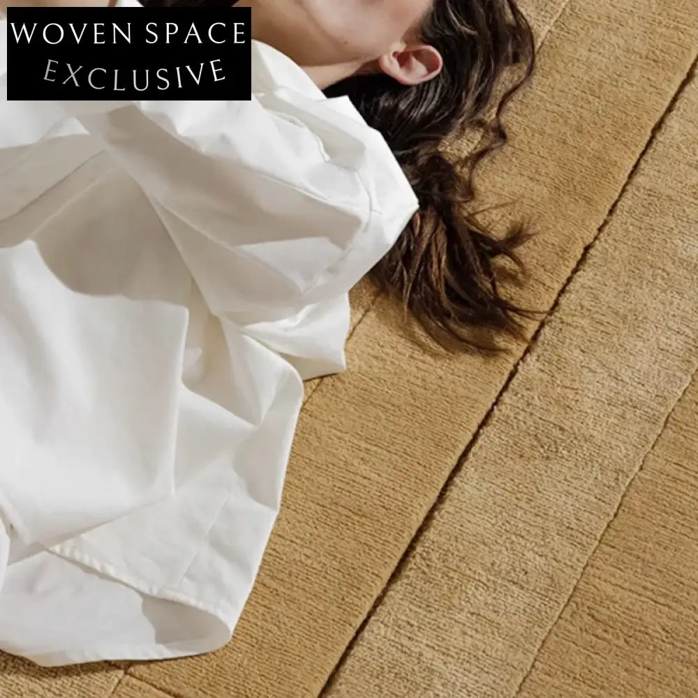 Wabi Sabi Retro Tassel Area Rug - Thick Polyester Niche Design Floor Carpet