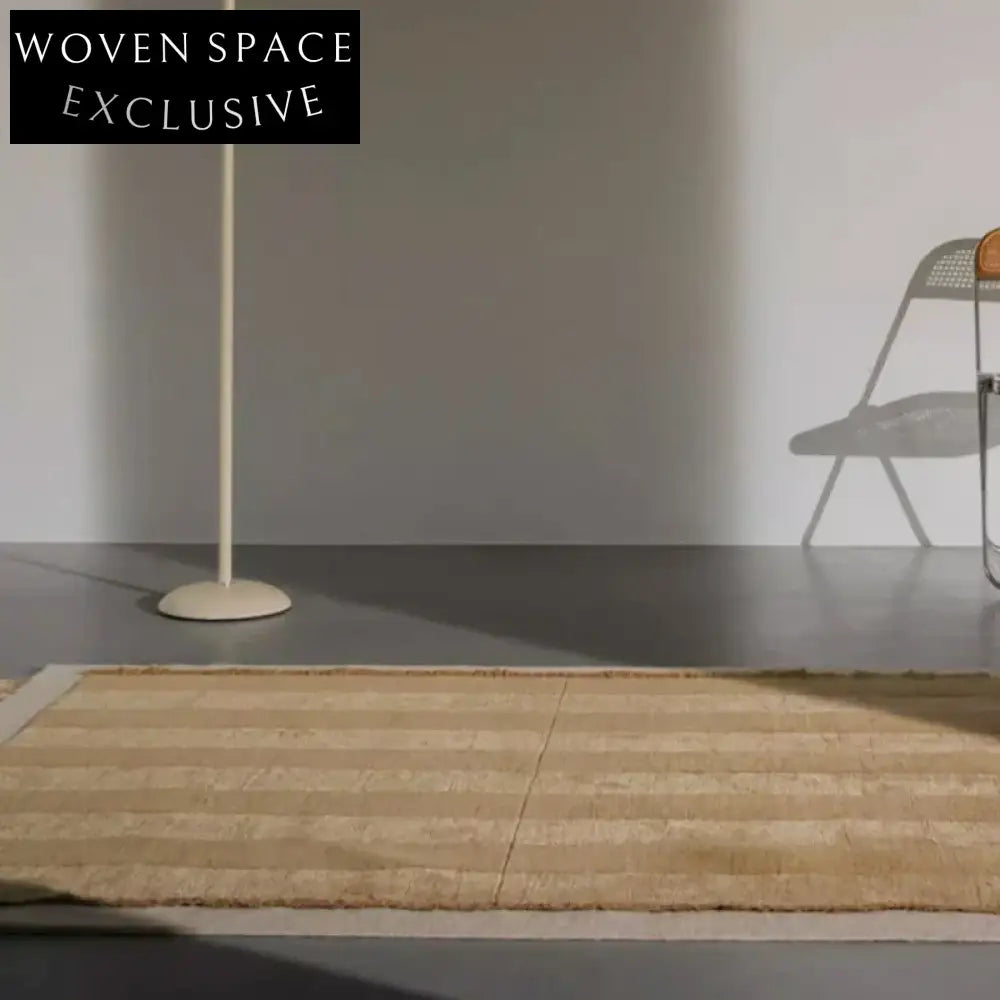 Wabi Sabi Retro Tassel Area Rug - Thick Polyester Niche Design Floor Carpet