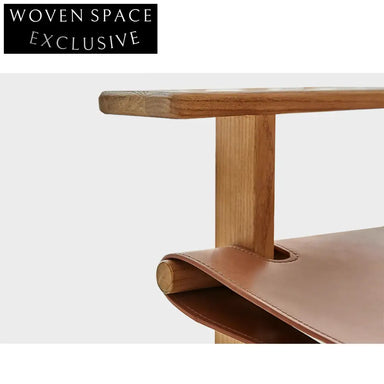 Wabi Sabi Solid Ash Wood Fabric Upholstered Elegant Leisure Chair