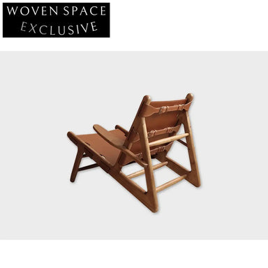 Wabi Sabi Solid Ash Wood Minimalist Fabric Upholstered Leisure Chair