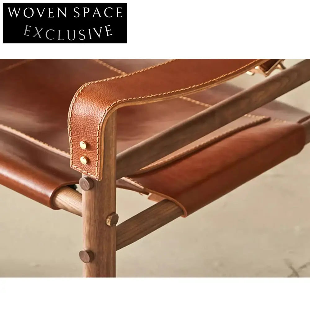 Wabi Sabi Solid Ash Wood Minimalist Fabric Upholstered Leisure Chair
