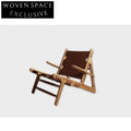 Wabi Sabi Solid Ash Wood Minimalist Fabric Upholstered Leisure Chair