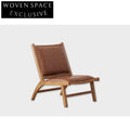 Wabi Sabi Solid Elm Wood Waterproof Indoor Dining Chair