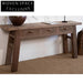 Wabi Sabi Solid Maple Wood Vintage Entrance Cabinet Console Table