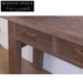Wabi Sabi Solid Maple Wood Vintage Entrance Cabinet Console Table