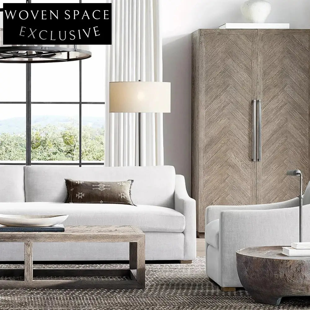 Wabi Sabi Solid Pine Wood Low Height Center Living Room Coffee Table