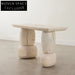 Wabi-Sabi Solid Wood Console Table for Entrances, Living Rooms, Hallways
