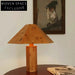 Wabi Sabi Solid Wood LED Reading Nordic Bedroom Table Lamp