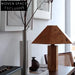 Wabi Sabi Solid Wood LED Reading Nordic Bedroom Table Lamp
