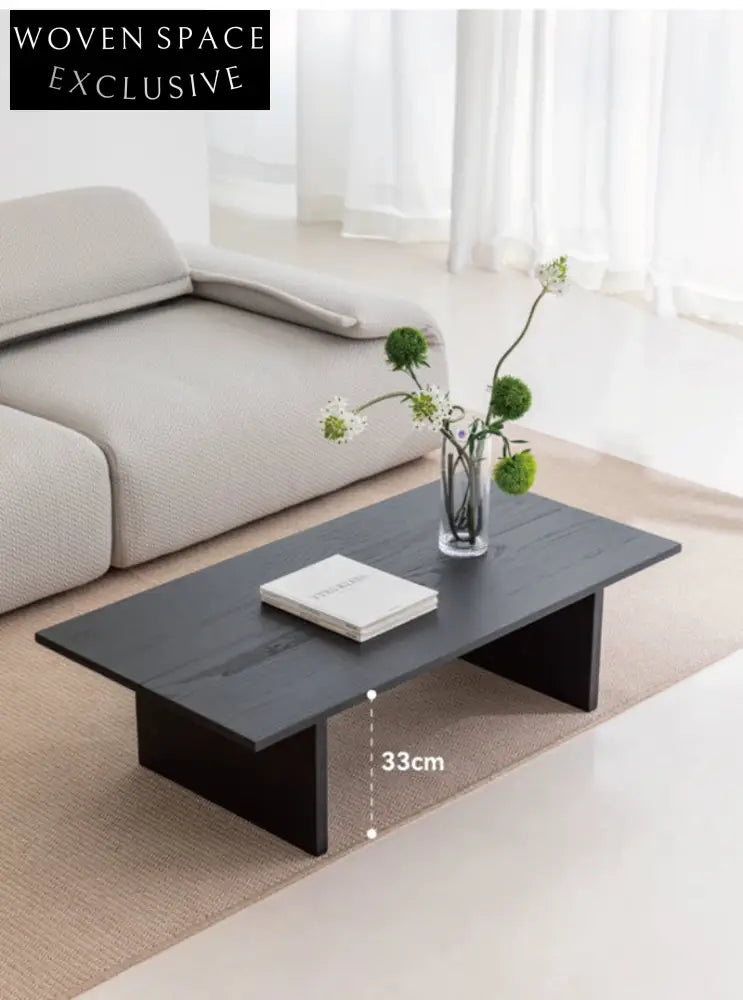 Wabi Sabi Style Solid Wood Coffee Table