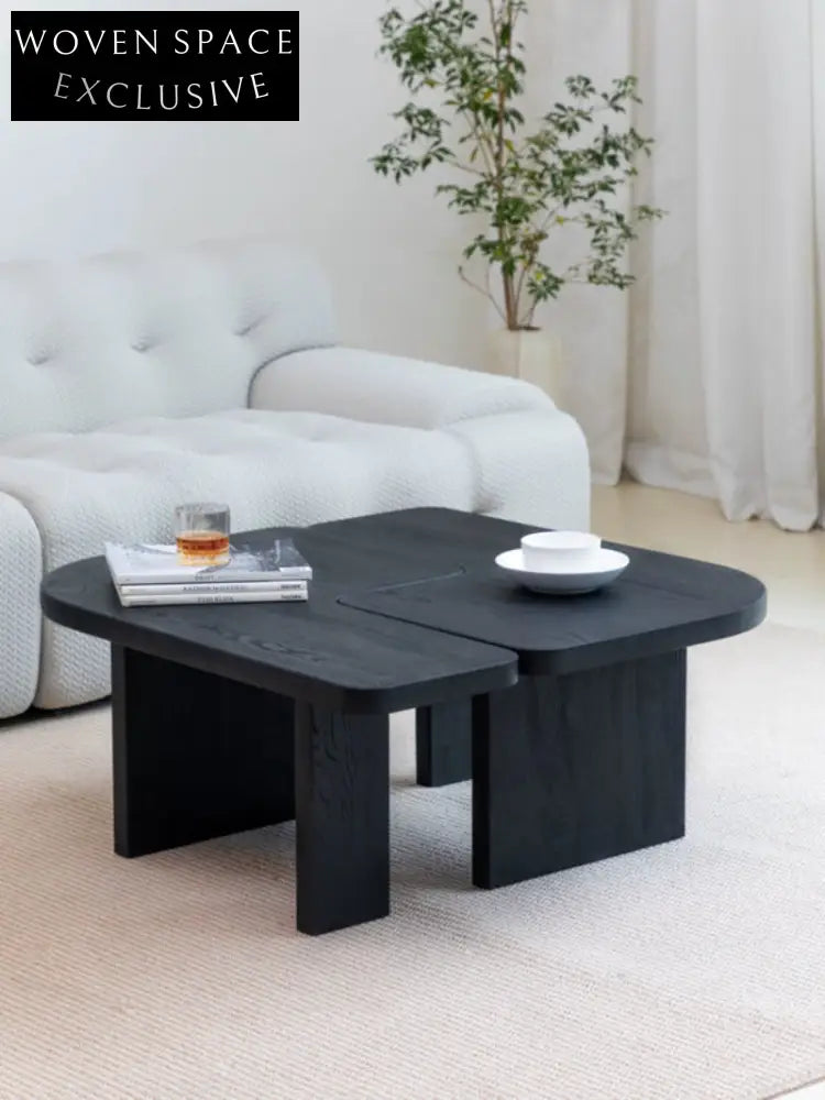 Wabi Sabi Style Solid Wood Coffee Table