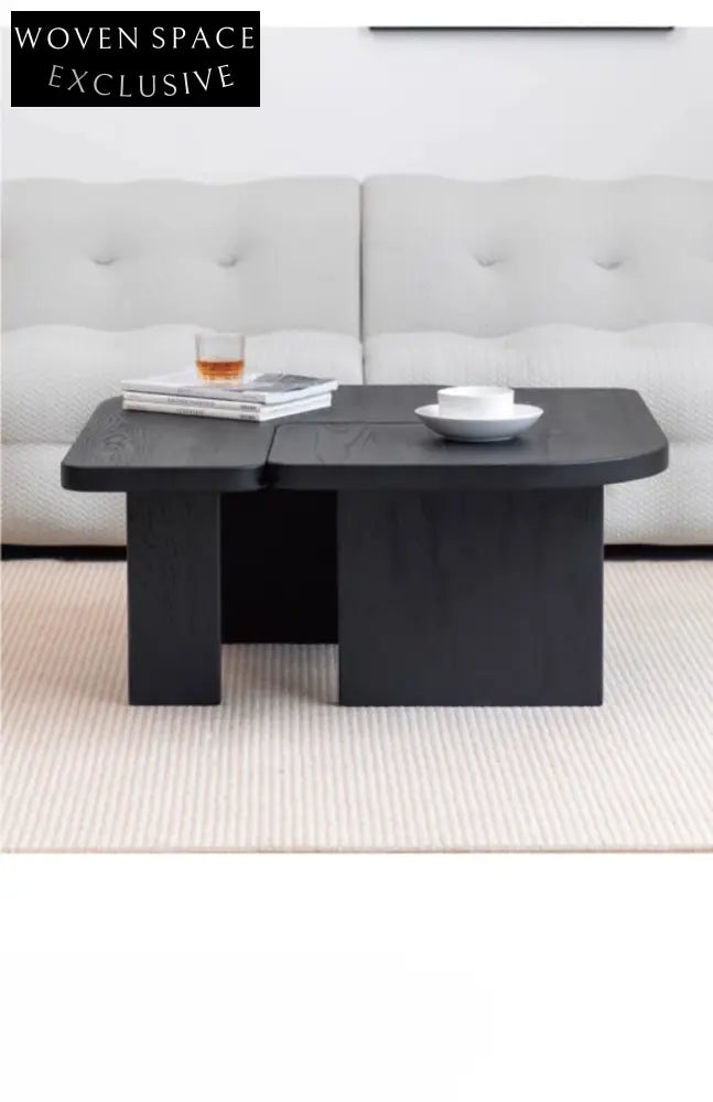 Wabi Sabi Style Solid Wood Coffee Table
