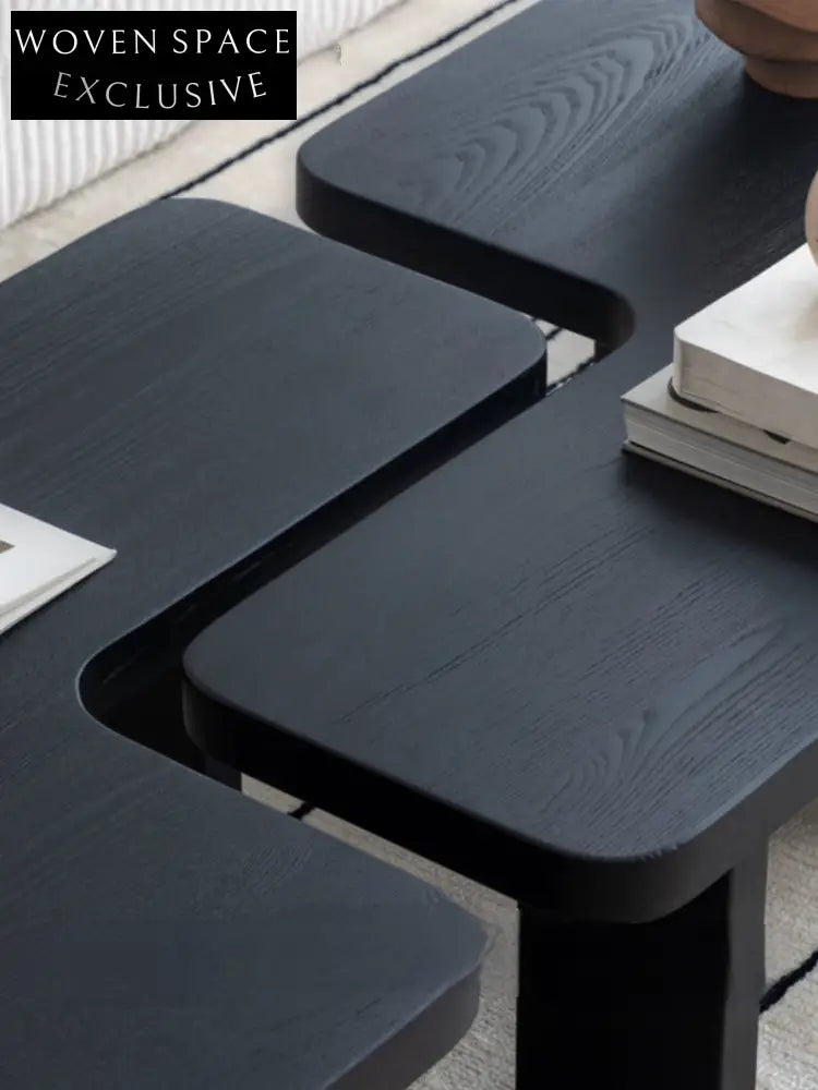 Wabi Sabi Style Solid Wood Coffee Table