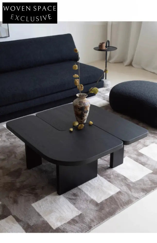 Wabi Sabi Style Solid Wood Coffee Table