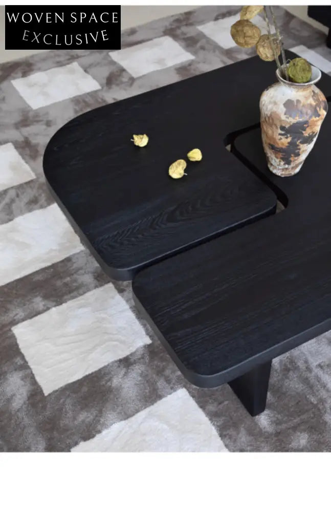 Wabi Sabi Style Solid Wood Coffee Table