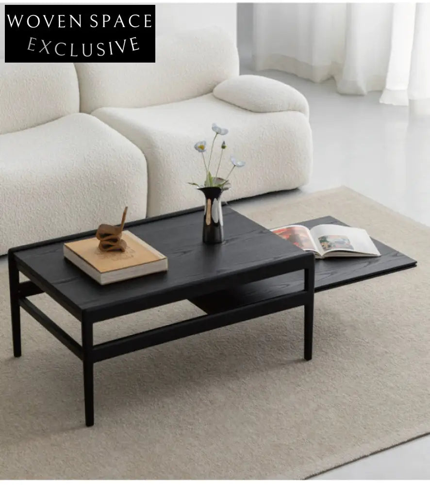 Wabi Sabi Style Solid Wood Coffee Table