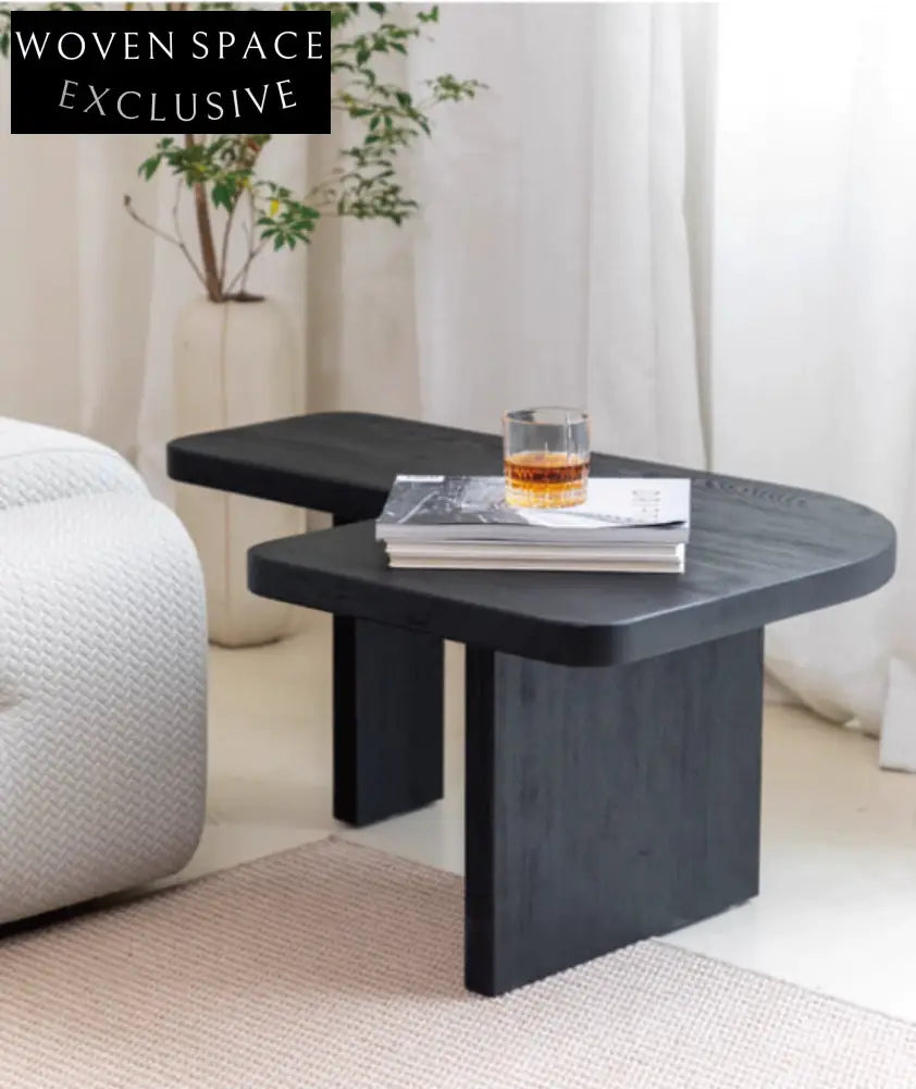 Wabi Sabi Style Solid Wood Coffee Table