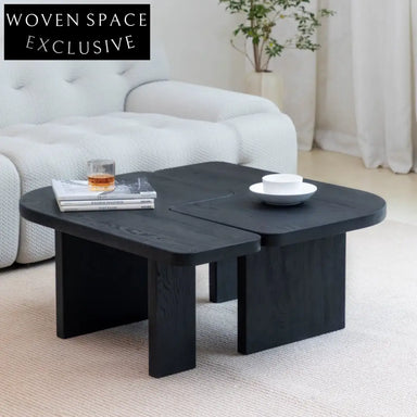 Wabi Sabi Style Solid Wood Coffee Table