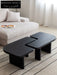 Wabi Sabi Style Solid Wood Coffee Table