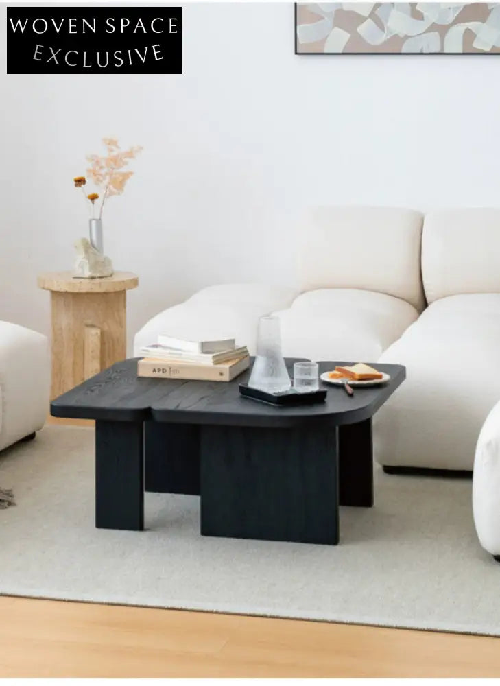 Wabi Sabi Style Solid Wood Coffee Table