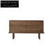 Wabisabi Solid Oak Wood Living Room Console Storage Sideboard Cabinet