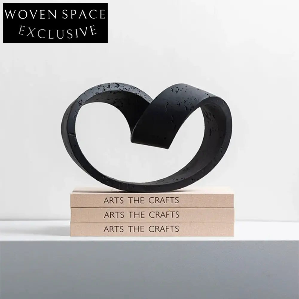 Wabisabi Travertine Stone Abstract Modern Art Decorative Sculpture