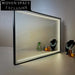 Wall Mounted Round LED Infinity Tunnel Mirror for Modern Home Decor