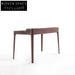 Walnut Ash Wood 2-Drawer Solid Wood Dressing Table Study Desk