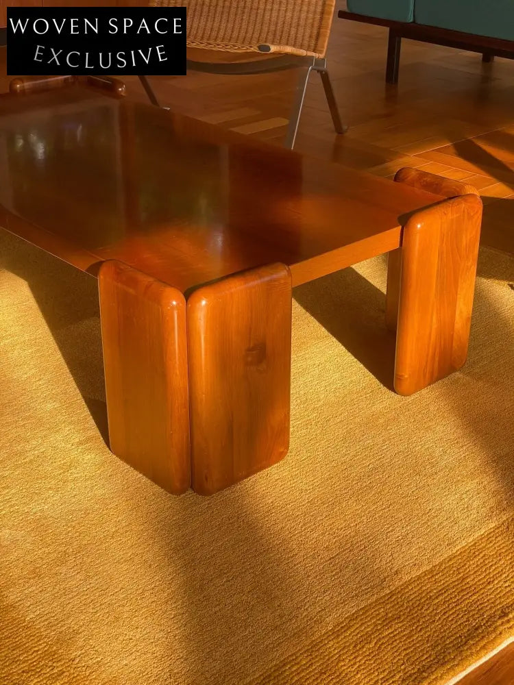Walnut Coffee Table by Mario Marenco