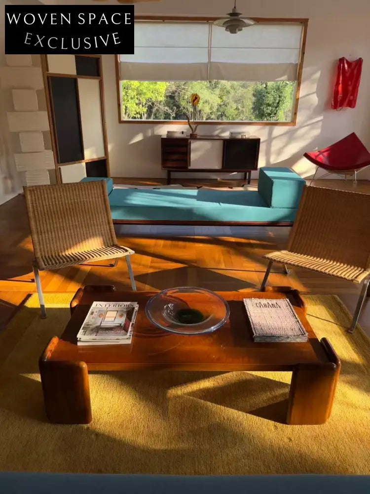 Walnut Coffee Table by Mario Marenco