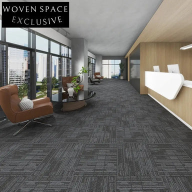 Washable Commercial Loop Pile Durable Machine-Made Carpet Tiles