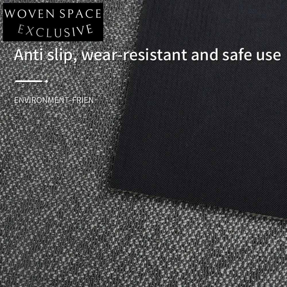 Washable Commercial Loop Pile Durable Machine-Made Carpet Tiles