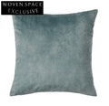 Weave Ava Cushion - Aqua CAV91AQUA