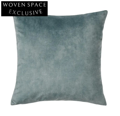 Weave Ava Cushion - Aqua CAV91AQUA